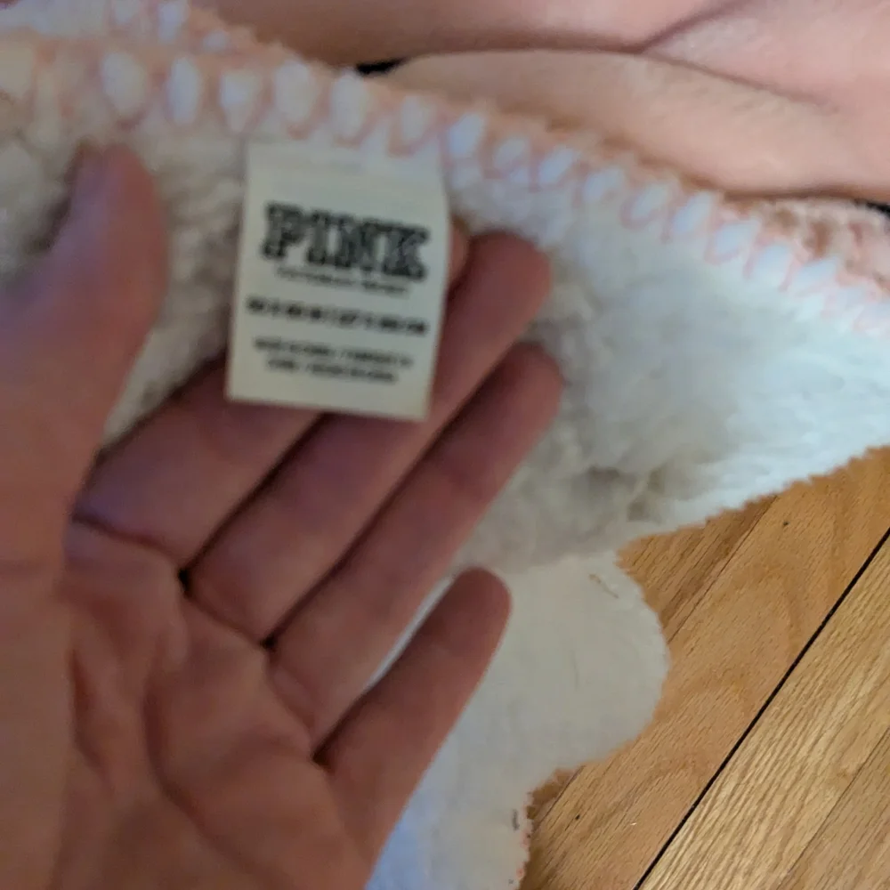 PINK Victoria's Secret Soft Pink Throw Blanket